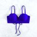 Women's Clothing New Solid Color Shell Steel Support Gathered Beach Swimsuit Sexy Bikini Top Women_ecoleips.com