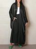 New Muslim Sleeve Long Dress Women's Cardigan Abaya Durable Robe For Women_ecoleips.com