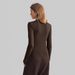 European American Cross-border 2026 Spring New Asymmetrical Half-high Collar Slim-fit Top Women, Suitable For Daily Wear_ecoleips.com