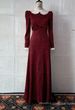 Aria Basics Aria Basics 2025 European And American Foreign Trade Autumn New Fashion Elegant Waist-cinching Printed Long Dress_ecoleips.com