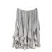 Pure And Desire Women's Midi Skirt Irregular Multi Layered Gauze Romantic Vacation Style Spring Summer 2026_ecoleips.com