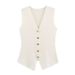 Women's Clothing Spring New Outerwear Vest Vest Top Design Niche Leisure Temperament Skirt Suit_ecoleips.com