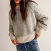 K New Women's Long-sleeved Pullover Jacquard Long-sleeved Round-neck Sweater Coat For Women_ecoleips.com