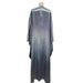 2025 New Muslim Dubai Clothing Fashion Elegant Cardigan Snowflake Satin Dress Abaya_ecoleips.com