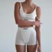 Women's Clothing American Style Vacation Two-Piece Set Sports Vest Top With Flat Leg Shorts Suit For Females_ecoleips.com