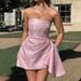 Verve Diyun Party Evening Socialite Style Strapless Dress Women's Fashion 2025 Spring Summer_ecoleips.com
