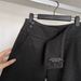 Dark Gray Low Waisted Straight Leg Casual Pants Women's Korean Style Woolen Button Loose Slimming Floor Length Wide Leg Spring 2026_ecoleips.com