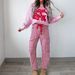 Women's Casual Fashion Loose Striped Straight Leg Trousers_ecoleips.com