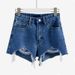 K Wearing Denim Shorts Outside The Hole, Women's New High Waisted Slimming Tassel Wide Leg Pants_ecoleips.com