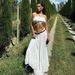 ZOEVA2026 Summer New Solid Color Sexy Chest Wrap Suspender Versatile Vacation Style Dress Fashion Suit_ecoleips.com