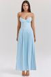 Women's Clothing Fashion Elegant Tube Top Sleeveless Pleated Tube Top Dress_ecoleips.com