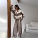 Women's Fashionable Leisure Suits Color Matching Long Sleeved Zipper Cardigan Contrast Color Tops Trousers Sports Set_ecoleips.com
