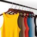 Spot European And American Style Summer Women's Clothing Sexy Body Shaping Off Shoulder Round Neck Solid Color Sleeveless Bottoming Jumpsuit_ecoleips.com