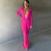 Verve Sexy Women's Winter Reversible Evening Pleated Sleeve Backless Long Elegant Socialite Dress_ecoleips.com