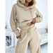 A013 Cross-Border European And American Women's Fashion 2024 Autumn Winter New Style Patchwork Hot-Selling Hooded_ecoleips.com