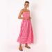 2026 Spring/Summer Striped Strapless Backless Dress With Wide Skirt-88111_ecoleips.com