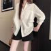 Loose-fitting, Slimming, Stylish Elegant Women's Shirt, New Spring/summer/autumn Collection, Unique And Super_ecoleips.com