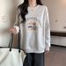 2025 Autumn Winter New Korean Style Versatile Loose Hoodie Sweatshirt Women's Outerwear Wholesale_ecoleips.com