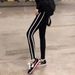Casual Sports Pants With Side Stripes, Zippered Half-high Collar Sweatshirt Women, Long-sleeved, Slim-fit, Suitable_ecoleips.com