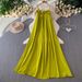 High-End Women's Summer Halter Dress Rhinestone Embellished 3D Floral A-Line Maxi Dopamine Blue Luxury Inspired Vacation Dress_ecoleips.com
