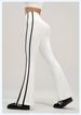 K New Striped Flared Pants For Running, Nude, Elastic, Sports, Fitness, High Waist, Hip Lifting, Yoga Pants For Women_ecoleips.com