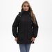 Women's Clothing Detachable Hood Winter Parka With Fleece Lining, Water-Resistant Windbreaker Jacket For Women, Warm Long Coat For Fall & Winter_ecoleips.com