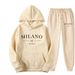 Women's Casual Comfortable Fleece Hoodie Sweater Suit Simple Design Autumn Clothing Wholesale International Hot Selling_ecoleips.com