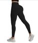 Women's Clothing High Waist Long Nude Yoga Pants Solid Color Breathable Running Sports Pants_ecoleips.com