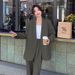 Women's Plus Size Blazer & Pants Set - Soft Knit Cardigan Style Suit In 20+ Colors (Black, Navy, Pink, Purple, Gray & More)_ecoleips.com