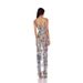 Verve Women's Gentle Style Outfit: Strapless Mesh Floral Embroidered Long Evening Dress For Banquet Party Elegant Gown_ecoleips.com