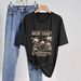 Women's Casual Round Neck Short Sleeve T-Shirt Multi-Color American Style Simple Fashionable Sports Top Solid Printed Loose Fit_ecoleips.com
