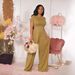 Women's Clothing Fashion Casual Wide Leg Two Piece Suit_ecoleips.com