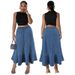 Women's Clothing Plus Size Women's Fishtail Skirt With Elastic Waist Fashion Long Skirt For Women For Formal & Casual For Women_ecoleips.com