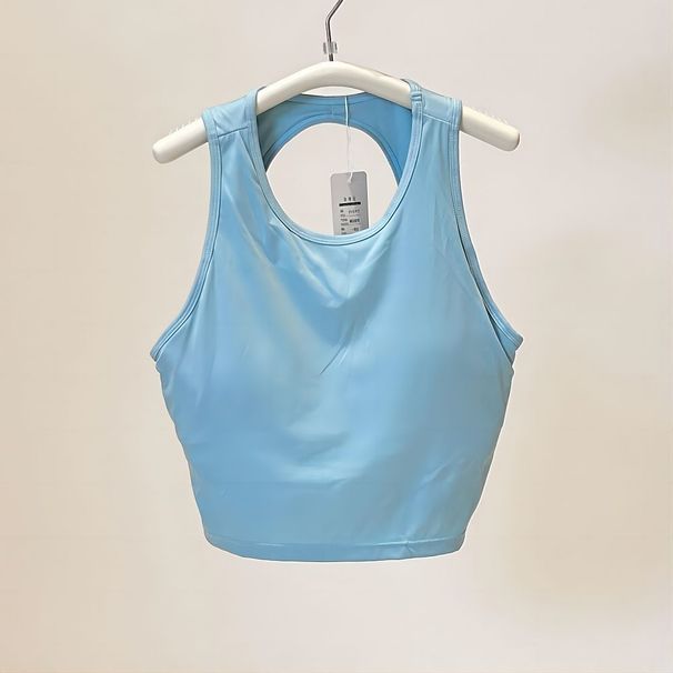Women’s Clothing Yoga Clothing Store Same Style Summer Light And Comfortable Leisure Solid Color Small Sling Inner Wear Pure Desire Style_ecoleips.com