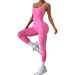 Sports Yoga Jumpsuit Sleeveless Quick Drying Thread Tight Fitness Jumpsuit Yoga Suit_ecoleips.com