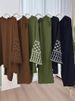 Women's Floral Stitch Two-Piece Outfit Elegant Casual Embroidery Top Wide-Leg Pants Set_ecoleips.com