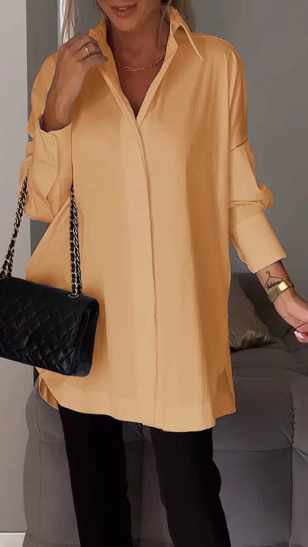 Women's Clothing New Pullover Long Sleeve Shirt_ecoleips.com