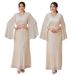 Women's Clothing Slim Pleated Robe Hot Diamond Dinner Dress Skirt_ecoleips.com