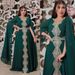 Modest Abaya Dress Luxury Muslim Evening Gown – Pearl-Embellished Chiffon Abaya With Detachable Belt For Elegant Occasions_ecoleips.com