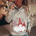 Women's Clothing Autumn And Winter Women's New Christmas Sweatshirts Hooded Sweatshirts Printed New Sweatshirts_ecoleips.com