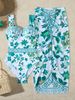 Women's Clothing Sexy Printed Sling Bikini Hip Beach Skirt One Piece Swimsuit Suit For Women_ecoleips.com