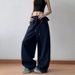 Women's Clothing Loose Fitting All Match Casual Pants For Women Spring New Sweatpants Skirt Style Casual Pants Straight Leg Sports Pants_ecoleips.com