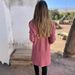Lapel Solid Color Long Pocket Cardigan Wool Jacket Women's Clothing_ecoleips.com