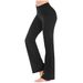 Women's Clothing New Models Slightly Flared Wide Leg Trousers High Waist Casual Girls Yoga Pants_ecoleips.com