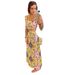Spring And Summer New European And American Women's Sexy Temperament Sling Printed Dress Set Beach Dress Two-piece_ecoleips.com