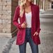 Women's Clothing Soft Brushed Long Sleeve Cardigan – Oversized Open Front Coat For Women (5 Elegant Colors, Relaxed Fit)_ecoleips.com