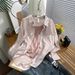 French Style Ice Shirt For Women, Summer Thin Silk Shirt, High-end Wrinkle-resistant Long-sleeve Sunscreen Top,_ecoleips.com