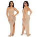 Women's Clothing hip-hugging skirt slanted shoulders sexy see-through hot diamond evening dress _ecoleips.com