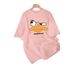 Women's Oversized Short Sleeve T-Shirt - Longline Casual Comfort Fit Basic Tee For Everyday Wear_ecoleips.com
