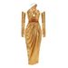 Women's Clothing new style golden sexy halter neck wrap top pleated irregular skirt two piece chain suit skirt_ecoleips.com